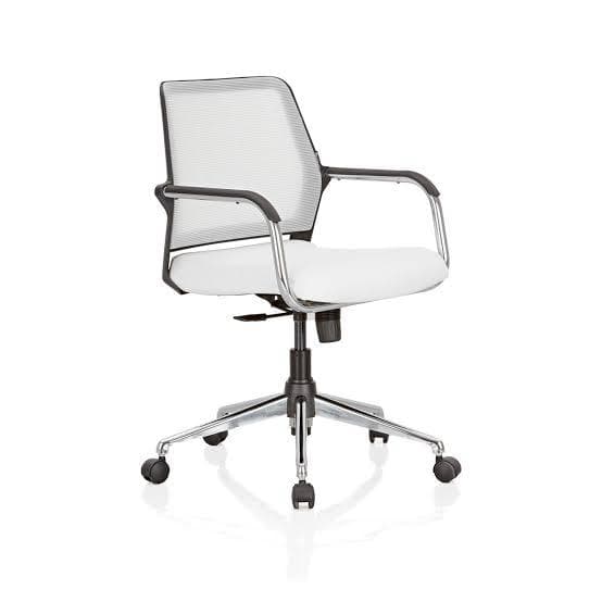 White Minimalist Combo Chair
